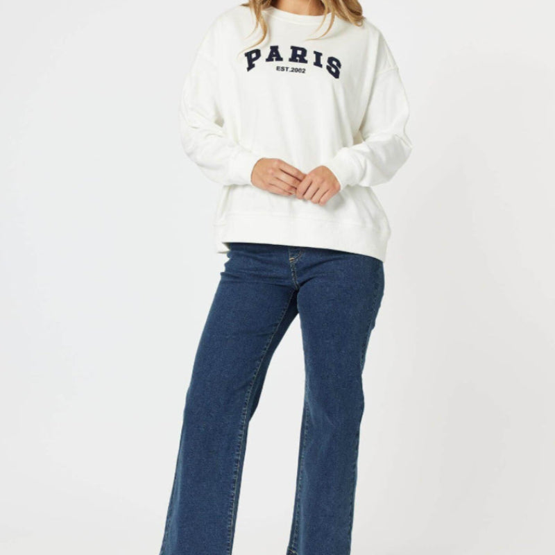 Maddy High Rise Wide Leg Jean | Dark Denim, available at: https://www.daltik.com/