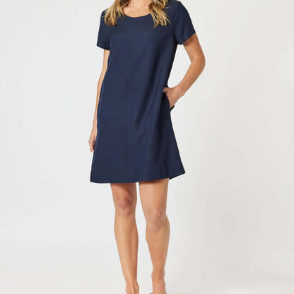 lino-stitch-dress-navy-1-https://daltik.com/